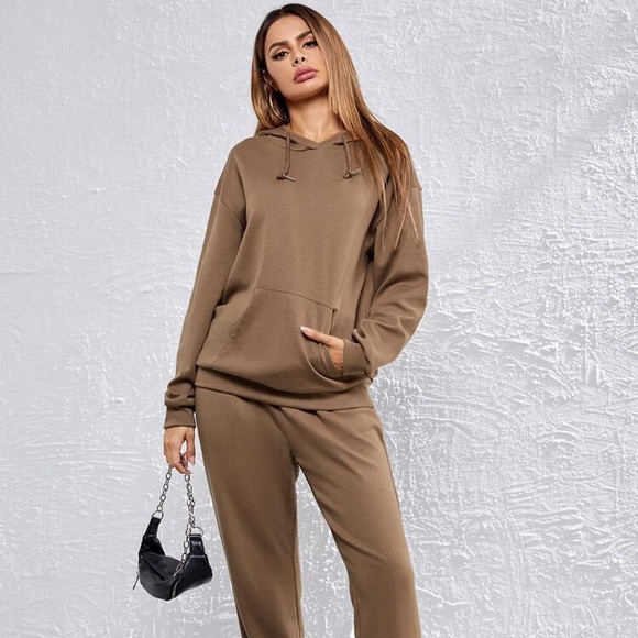 Mocha brown sweatsuit Clearance